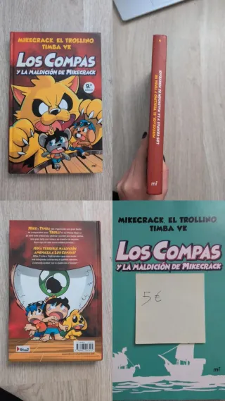 Tres libros: Minecraft el Trollino Timba VK.