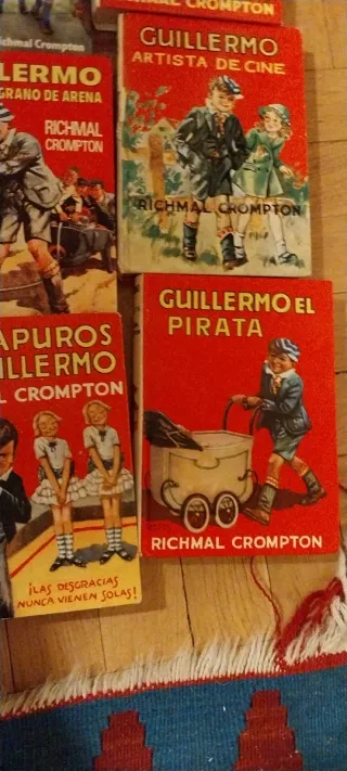 Lote libros las aventuras de Guillermo