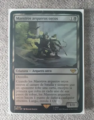 Maestros Arqueros Orcos - MAGIC LOTR (nueva)