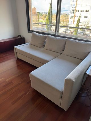 Sofá Cama Ikea Friheten Arcón Beige