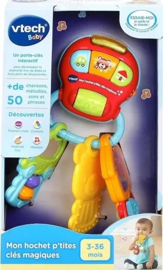 Juguete bebés Llavero mordedor sonajero Vtech Baby