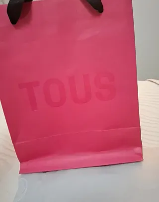 Set TOUS 3 piezas beige y dorado