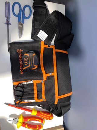Cinturón portaherramientas electricista Magnusson