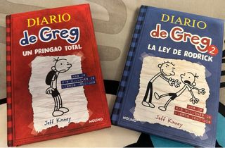 Pack libros Diario de Greg 1 y 2