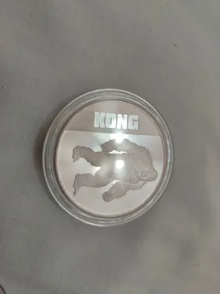 1 Onza Plata Kong