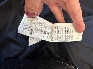 Chaquetón tres cuartos elegante