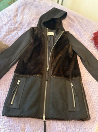 Chaquetón tres cuartos elegante