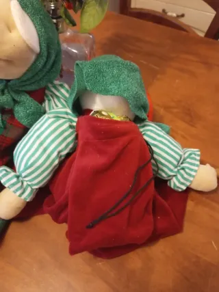 Morbido Pupazzo Befana in stoffa con sacchettino