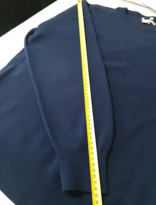 Maglia girocollo blu