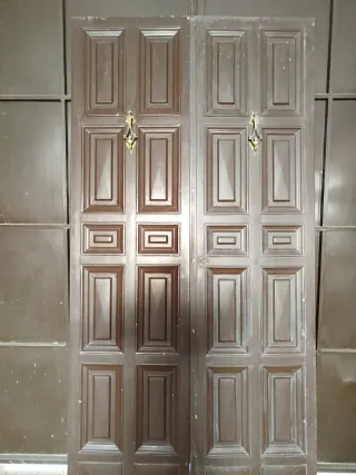 Puertas Hierro Marco Incluido 114x227