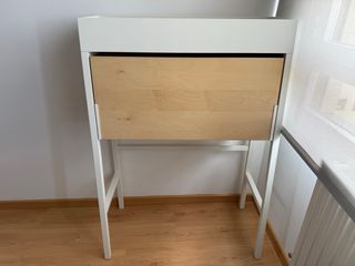 Escritorio plegable madera y metal