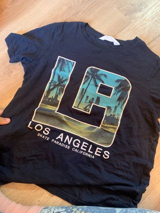 Camiseta LA Skate Paradise Negra