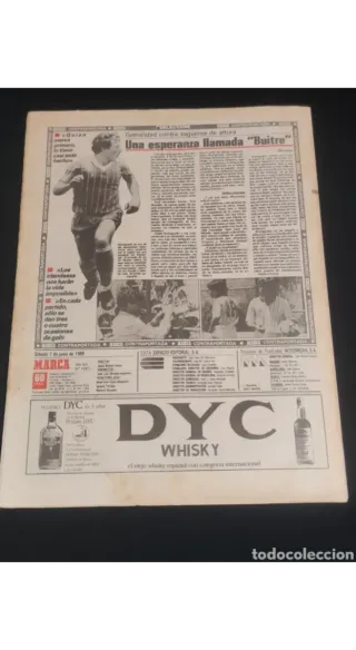 Periódico Marca Mundial México 7 Junio 1986