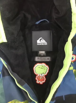 Mono nieve Quiksilver 18 meses + botines