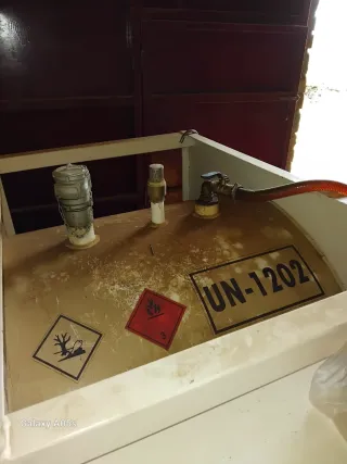 Remolque transporte gasóleo