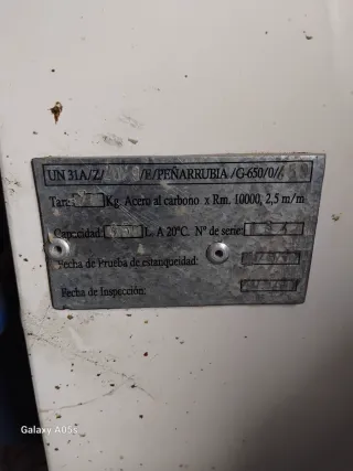 Remolque transporte gasóleo