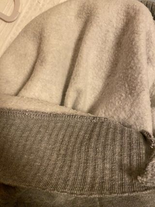 Sudadera oversize ZARA gris talla S