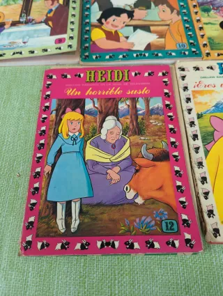 Lote  de 8 libros heide año 1976