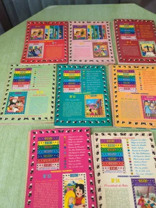 Lote  de 8 libros heide año 1976