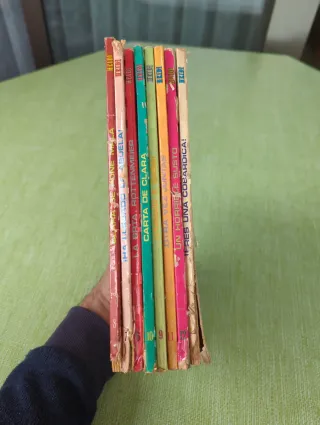 Lote  de 8 libros heide año 1976