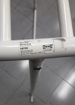 Burro perchero para ropa Rigga Ikea