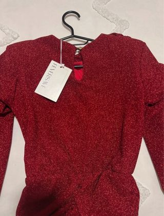 Vestido rojo Navidad