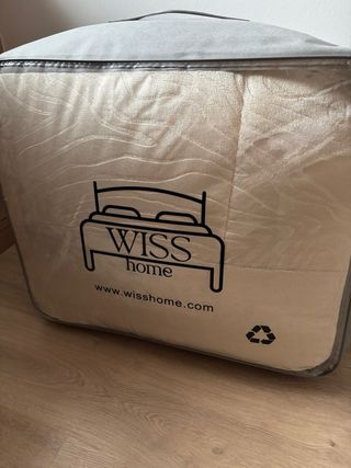 Edredón Cama 180x200 Crema Fleece