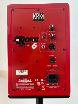 ALTAVOZ KRK RP6-G2 FR - ROJO FERRARI