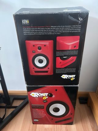 ALTAVOZ KRK RP6-G2 FR - ROJO FERRARI