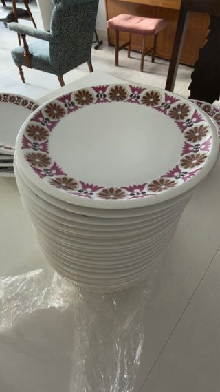 Vajilla SPAL Portugal Porcelana fina 57 piezas.