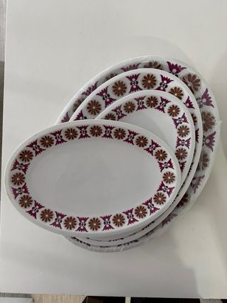 Vajilla SPAL Portugal Porcelana fina 57 piezas.