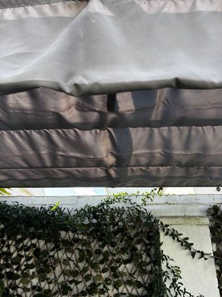 Pérgola Naterial Metal 297x199x223 cm y suelo