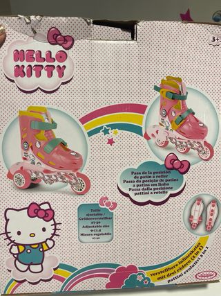 Patines Hello Kitty Niña 2en1 Talla 27-30