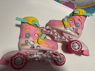 Patines Hello Kitty Niña 2en1 Talla 27-30