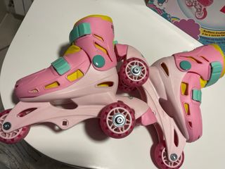Patines Hello Kitty Niña 2en1 Talla 27-30