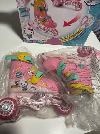 Patines Hello Kitty Niña 2en1 Talla 27-30