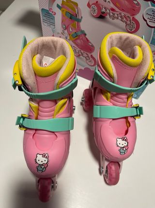 Patines Hello Kitty Niña 2en1 Talla 27-30