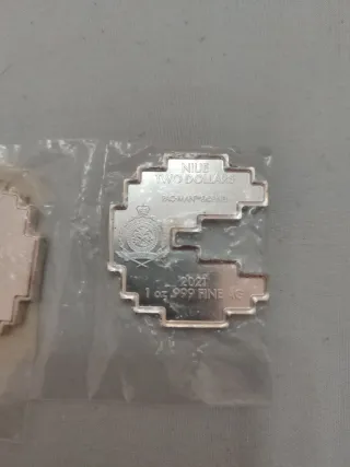1 Onza Pac-Man 2021 Plata