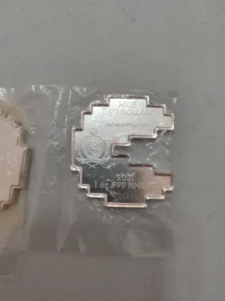 1 Onza Pac-Man 2021 Plata