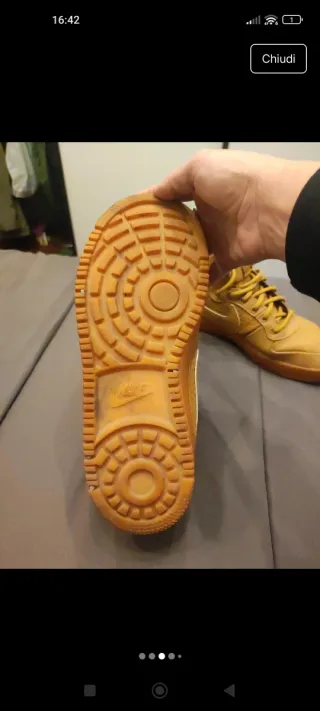 Nike Court Borough Mid Winter Beige/Brown