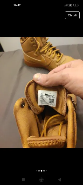 Nike Court Borough Mid Winter Beige/Brown