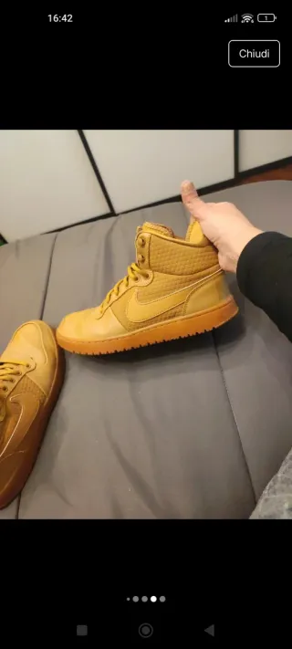 Nike Court Borough Mid Winter Beige/Brown