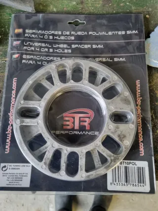 Separadores Rueda Universales 4/5 Agujeros