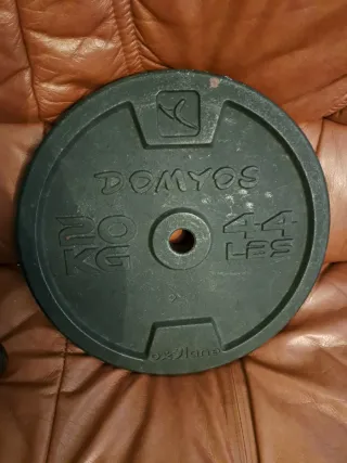 Disco de pesa Domyos 20 kg / 44 lbs