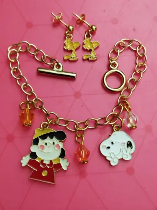 Conjuntos Snoopy Joyería
