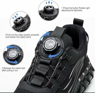 Zapatos de seguridad negros