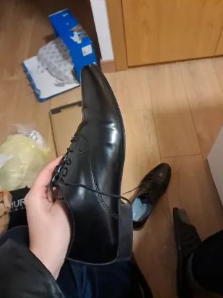 Zapatos Martinelli Hombre Talla 45 Negros Blucher