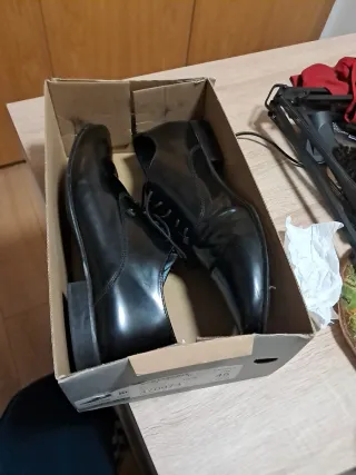 Zapatos Martinelli Hombre Talla 45 Negros Blucher