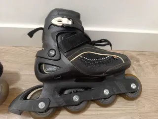 Patines en línea negros Oxelo,talla 38