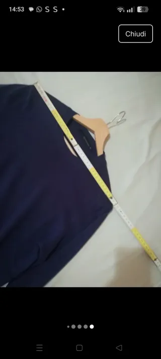 Maglioncino Calvin Klein viola e grigio